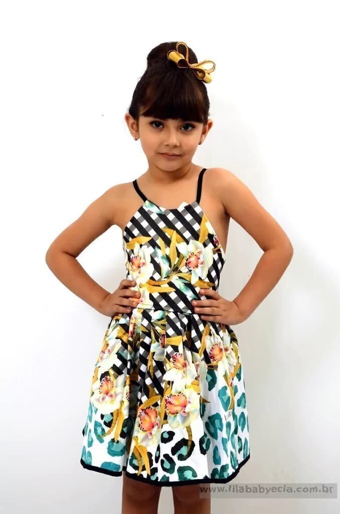 Vestido Miss Cake Moda Infanto Juvenil 510263
