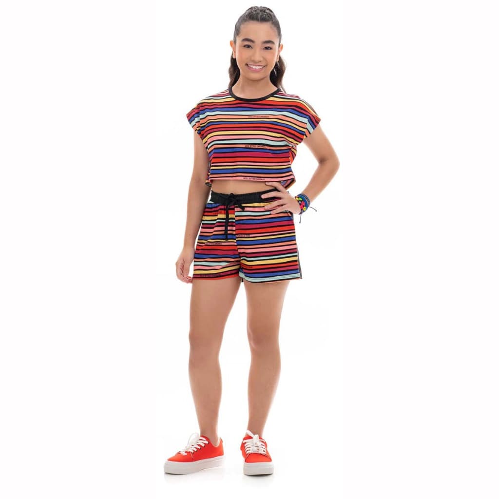 CONJUNTO MUSCLE TEE + SHORTS BOMBER Collie 414020