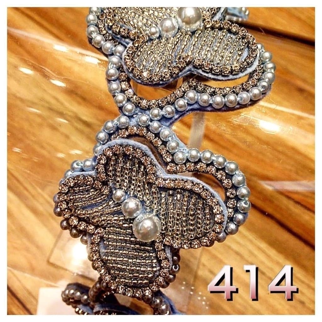 Headband Anjo D'Agua / Blue Angel Borboleta 414